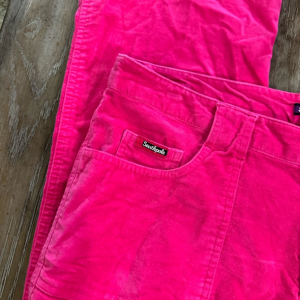 South Pole Pink Boot Cut Pants - Picture 5 of 16
